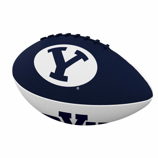 BYU Pinwheel Junior Size Rubber Football - Logo Brands - Flyclothing LLC