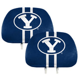 Brigham Young University Printed Headrest Cover - Logo Brands - Flyclothing LLC