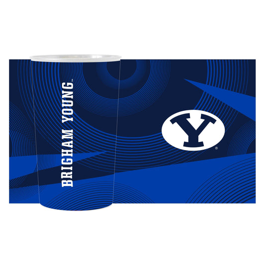 BYU Geo Pattern 4-Pack Hardwall Cup - Logo Brands - Flyclothing LLC