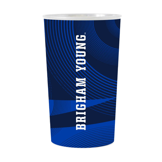 BYU Geo Pattern 4-Pack Hardwall Cup - Logo Brands - Flyclothing LLC