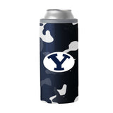 BYU 12oz Camo Swagger Slim Can Coolie - Logo Brands - Flyclothing LLC