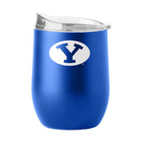 BYU 16oz Flipside Powder Coat Curved Bev - Logo Brands - Flyclothing LLC