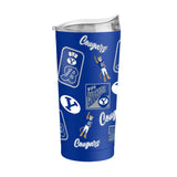 BYU 20oz Dreamweave Powder Coat Tumbler - Logo Brands - Flyclothing LLC