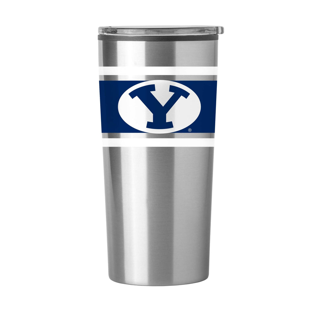 BYU Stripe 20 oz Fusion Tumbler - Logo Brands - Flyclothing LLC