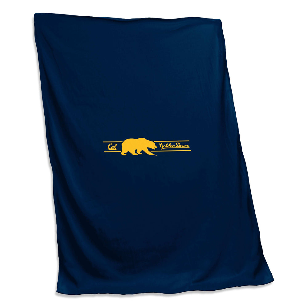 Cal-Berkeley Campus Colors Sweatshirt Blanket (Screened) - Logo Brands - Flyclothing LLC