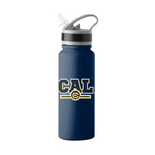 Cal-Berkeley 25oz Campus Color Letterman Stainless Single Wall Flip Top Bottle - Logo Brands - Flyclothing LLC