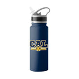 Cal-Berkeley 25oz Campus Color Letterman Stainless Single Wall Flip Top Bottle - Logo Brands - Flyclothing LLC