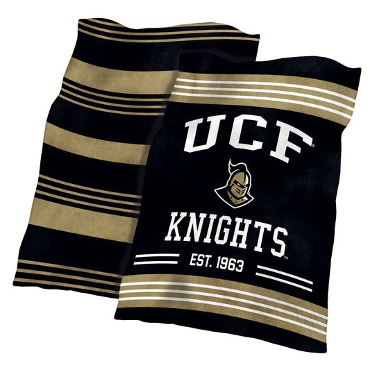Central Florida Colorblock Plush Blanket - Logo Brands - Flyclothing LLC