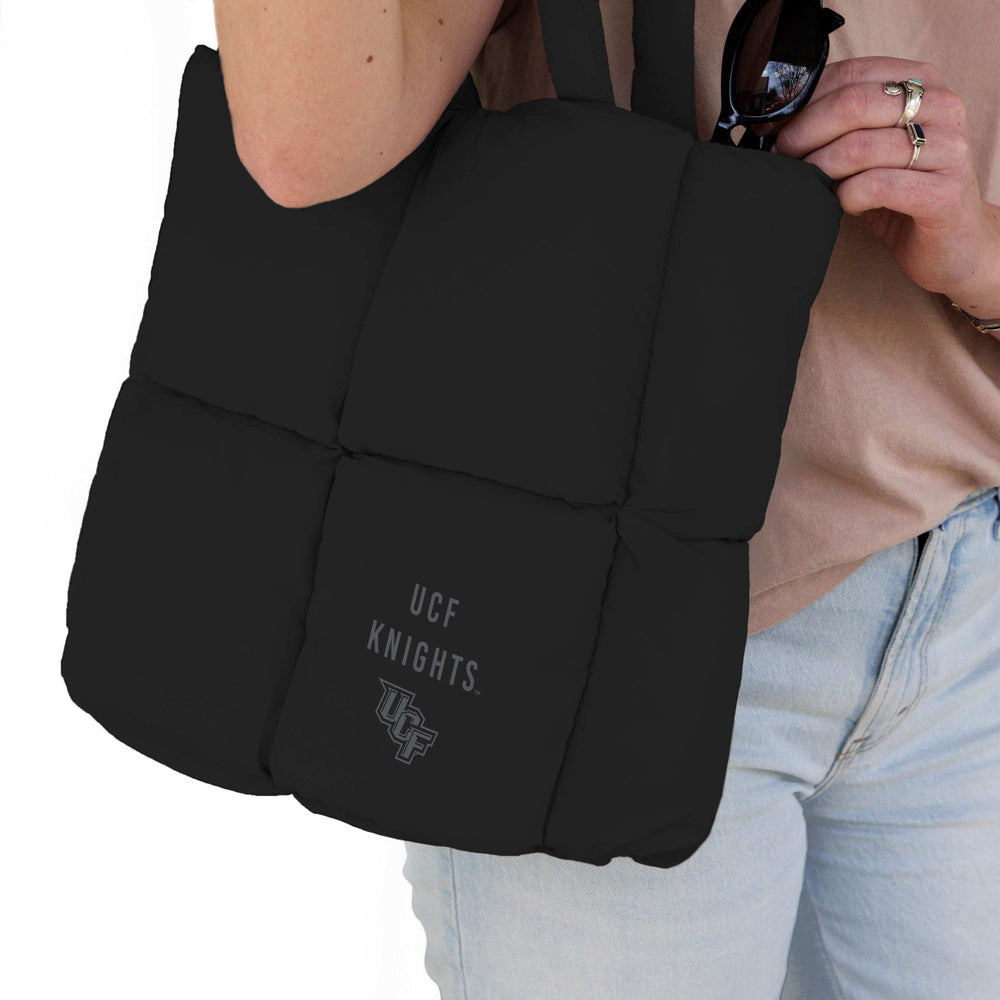 Central Florida Puff Black Tote - Logo Brands - Flyclothing LLC