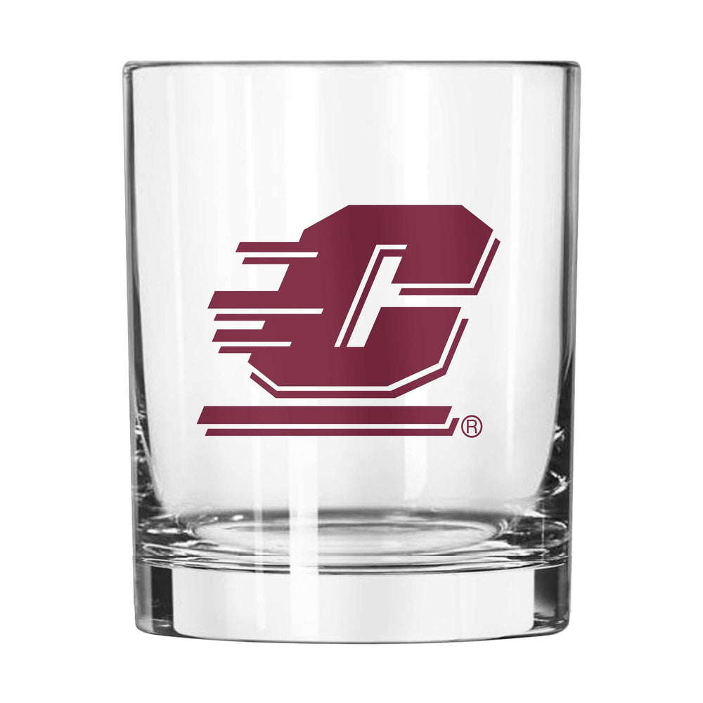 Central Michigan 14oz Gameday Rocks Glass - Logo Brands - Flyclothing LLC