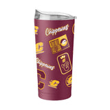 Central Michigan 20oz Dreamweave Powder Coat Tumbler - Logo Brands - Flyclothing LLC