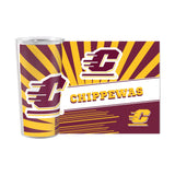 Central Michigan 20oz Mascot Stainless Tumbler - Logo Brands - Flyclothing LLC