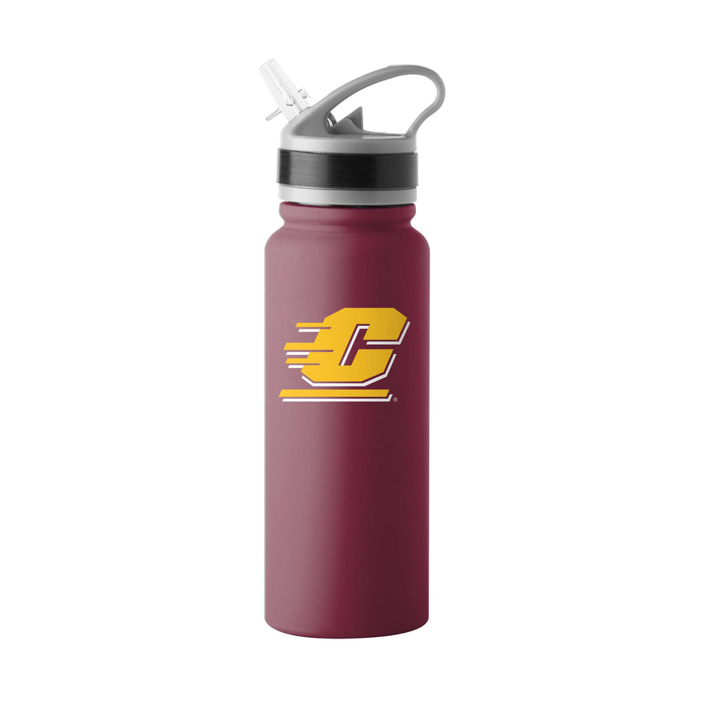 Central Michigan 25oz Logo SingleWall FlipTop Bottle - Logo Brands - Flyclothing LLC