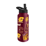 Central Michigan 34oz Dreamweave Quencher Bottle - Logo Brands - Flyclothing LLC