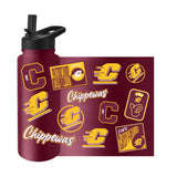 Central Michigan 34oz Dreamweave Quencher Bottle - Logo Brands - Flyclothing LLC