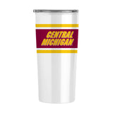 Central MI Stripe 20 oz Fusion Tumbler - Logo Brands - Flyclothing LLC