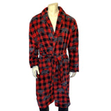 Rockmount Ranch Ware Plush Adult Western Robe in Red - Rockmount Clothing - Flyclothing LLC