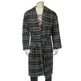 Rockmount Ranch Ware Western Adult Flannel Robe in Charcoal - Rockmount Clothing - Flyclothing LLC