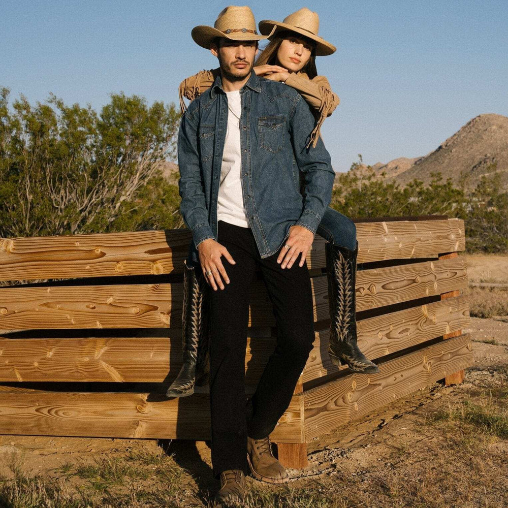 Stetson 1120 Slim Fit Standard Straight Leg Jean - Stetson - Flyclothing LLC