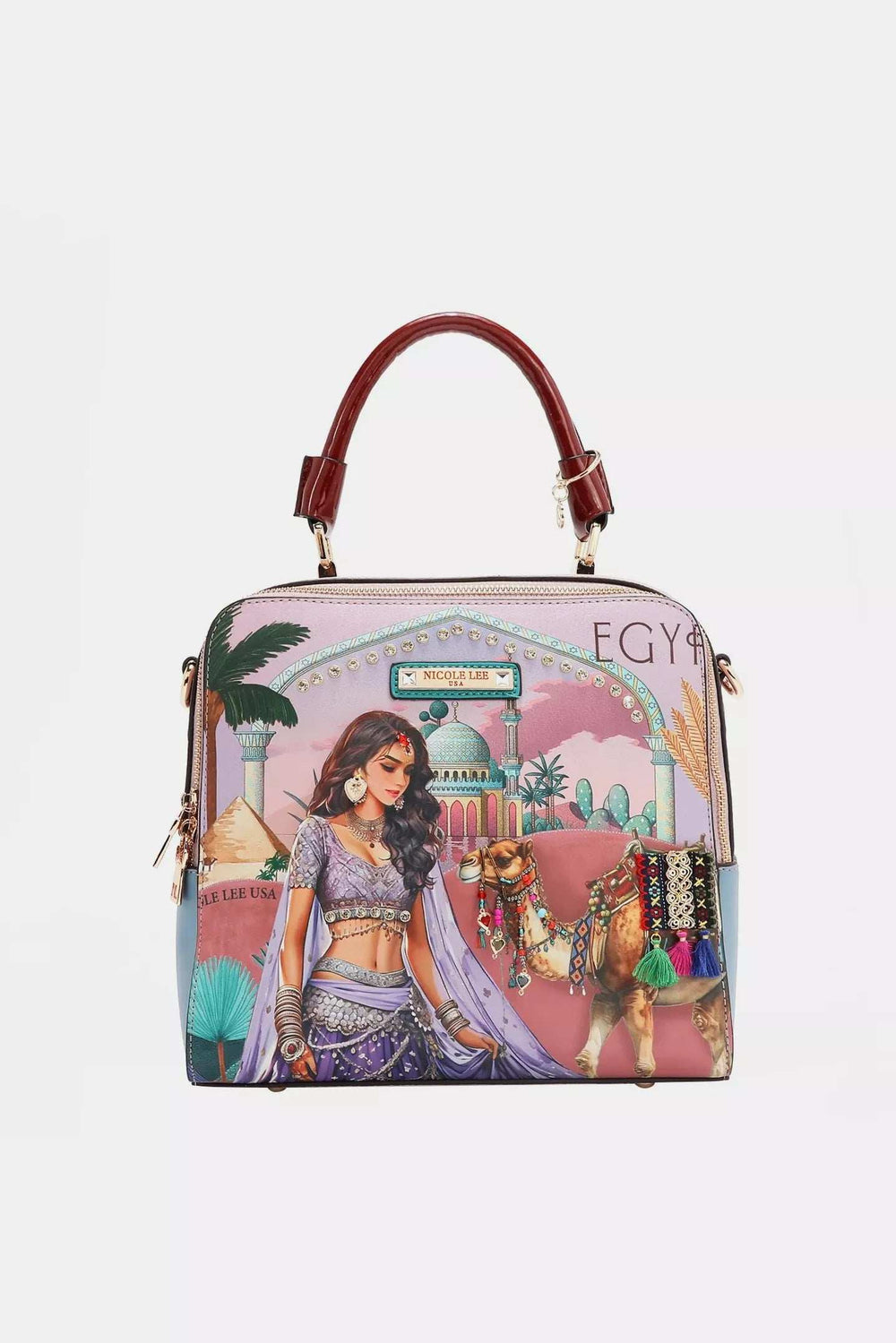 Nicole Lee USA Queen Cleopatra Handbag - Trendsi - Flyclothing LLC