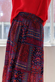 ODDI Full Size Printed Tiered Maxi Skirt - Trendsi - Flyclothing LLC