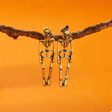Halloween Skeleton Drop Earrings - Trendsi - Flyclothing LLC