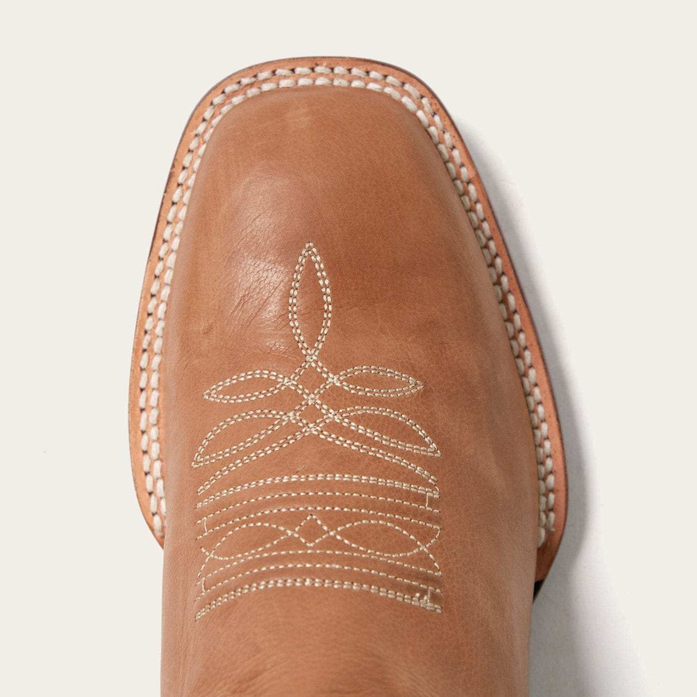Stetson Casper Tan & Blue Matte Cowboy Boot - Stetson - Flyclothing LLC