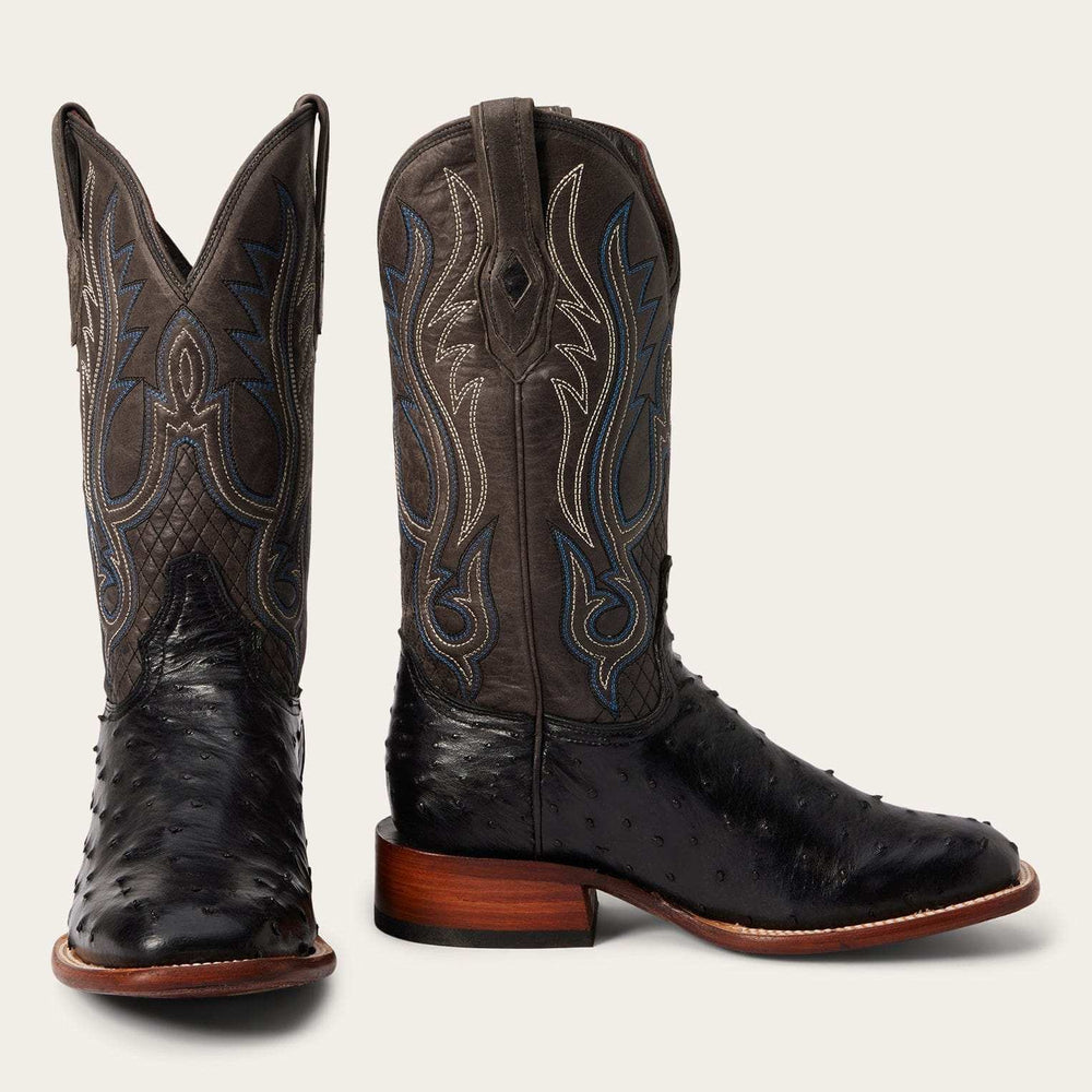 Stetson Ozzy Ostrich Boot - Stetson - Flyclothing LLC
