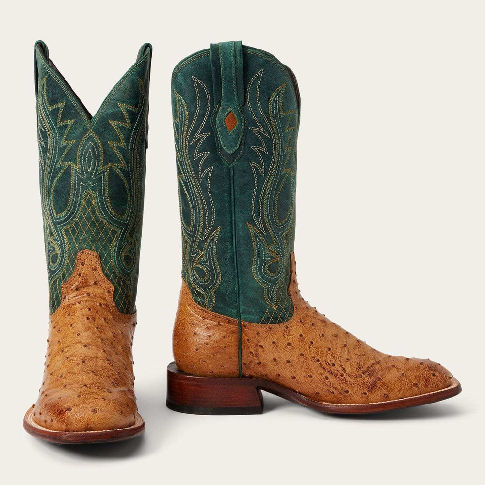 Stetson Ozzy Ostrich Boot - Stetson - Flyclothing LLC