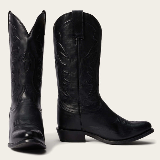 Stetson Ames Corded & Burnished Leather Boot - Stetson - Flyclothing LLC