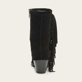 Stetson Halle Suede Fringe Side Zip Boot - Stetson - Flyclothing LLC