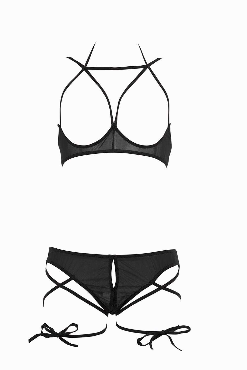 Allure Lingerie Monique Bra & Panty Set - Allure Lingerie - Flyclothing LLC