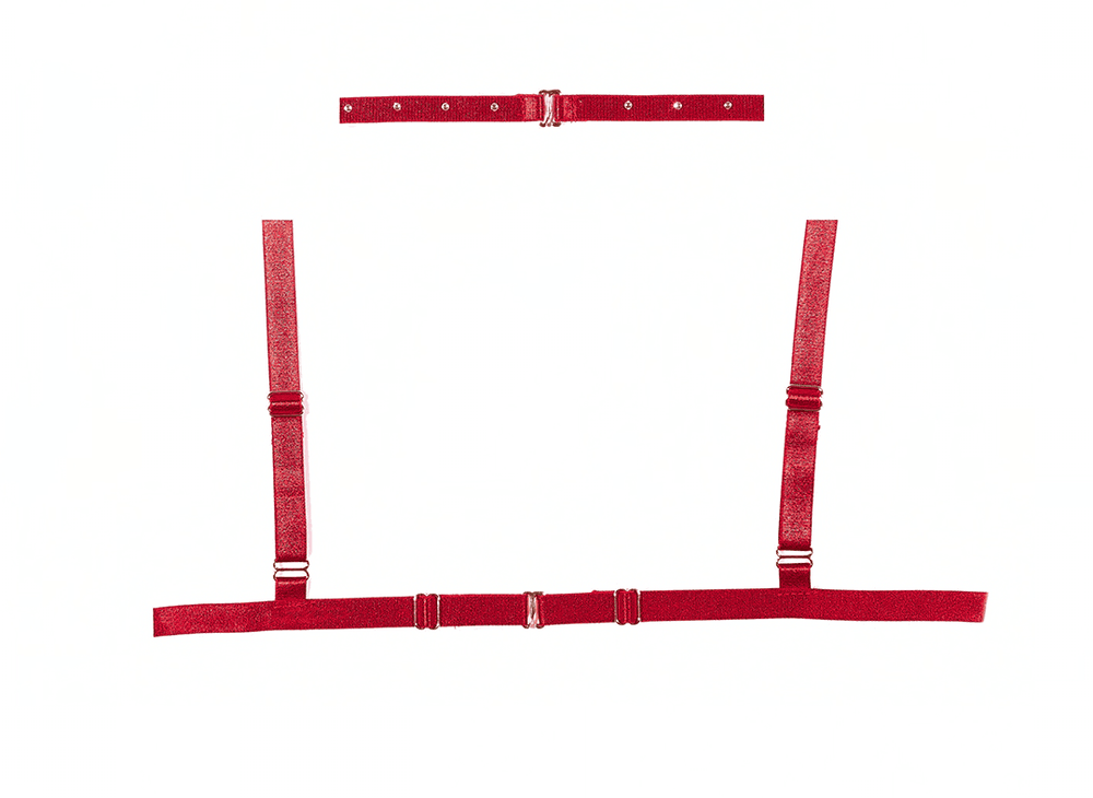 Allure Lingerie Margot Bralette & Crotchless Panty Set - Allure Lingerie - Flyclothing LLC