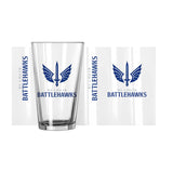 St Louis Battlehawks 16oz Gameday Pint Glass - Logo Brands - Flyclothing LLC