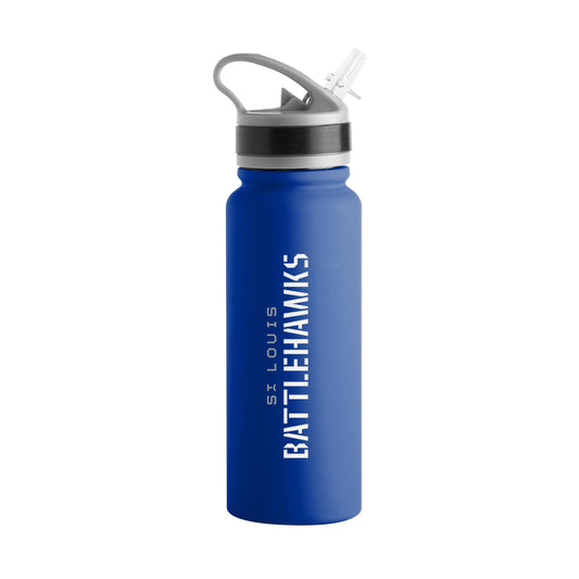 St Louis Battlehawks 25oz Logo SingleWall FlipTop Bottle - Logo Brands - Flyclothing LLC