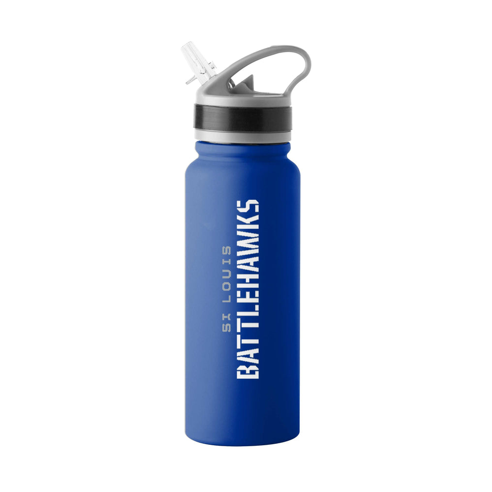 St Louis Battlehawks 25oz Logo SingleWall FlipTop Bottle - Logo Brands - Flyclothing LLC