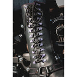 Roadqueen -Ladies Motorcycle Biker Leather Boots