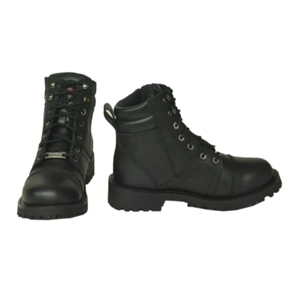 Steelbelle - Ladies Motorcycle Biker Leather Boots - Unik Just for Bikers - Flyclothing LLC