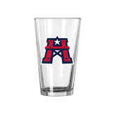 Houston Roughnecks 16oz Gameday Pint Glass - Logo Brands - Flyclothing LLC