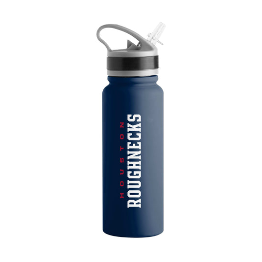 Houston Roughnecks 25oz Logo SingleWall FlipTop Bottle - Logo Brands - Flyclothing LLC