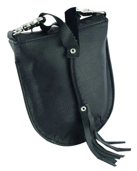 GO1204 Ladies Small Leather Belt Clip Purse - GoLeather - Flyclothing LLC