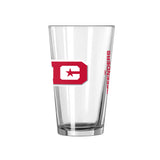 DC Defenders 16oz Gameday Pint Glass - Logo Brands - Flyclothing LLC