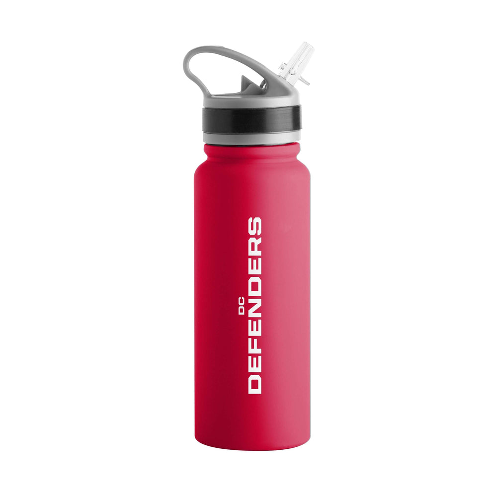 DC Defenders 25oz Logo SingleWall FlipTop Bottle - Logo Brands - Flyclothing LLC