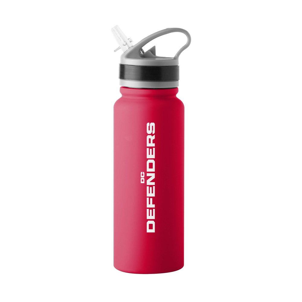 DC Defenders 25oz Logo SingleWall FlipTop Bottle - Logo Brands - Flyclothing LLC