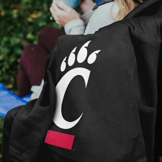 Cincinnati Sweatshirt Blanket - Logo Brands - Flyclothing LLC