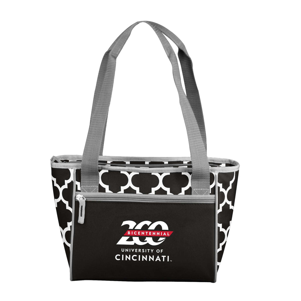 Cincinnati Quatrefoil Bicentennial 16 Can Cooler Tote - Logo Brands - Flyclothing LLC