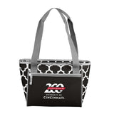Cincinnati Quatrefoil Bicentennial 16 Can Cooler Tote - Logo Brands - Flyclothing LLC