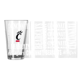Cincinnati 16oz Replay Pint Glass - Logo Brands - Flyclothing LLC