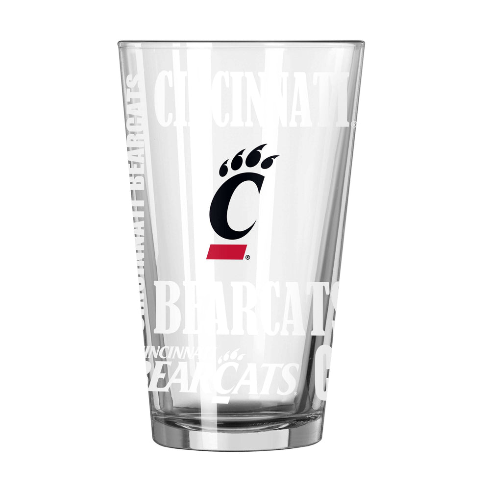 Cincinnati 16oz Replay Pint Glass - Logo Brands - Flyclothing LLC