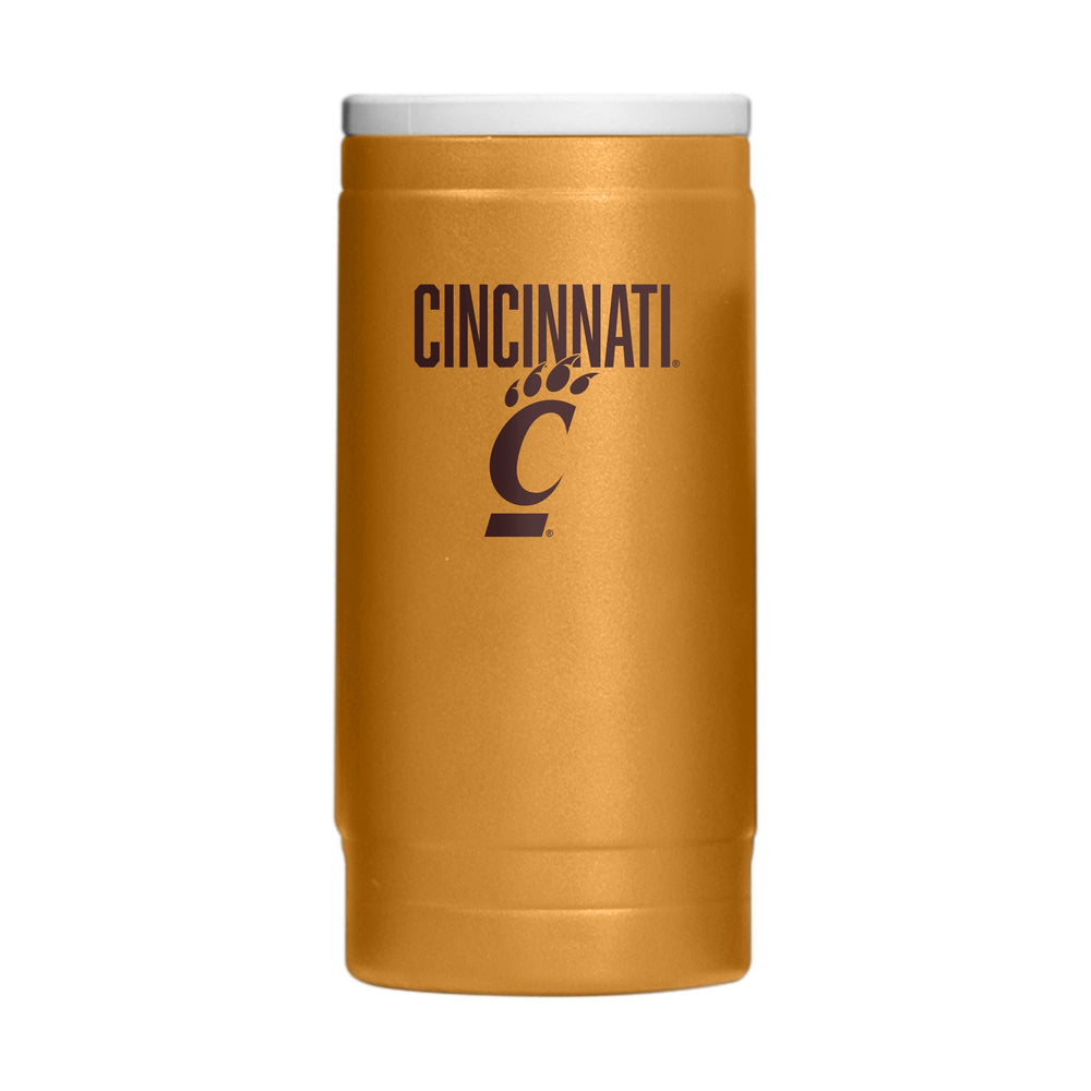 Cincinnati 12oz Huddle Powdercoat SlimCan Coolie - Logo Brands - Flyclothing LLC